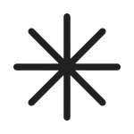 Text Asterisk SVG Icon